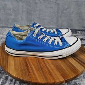 Converse All Star Chuck Taylor Womens 8 Shoes Royal Blue White Low Top Sneakers